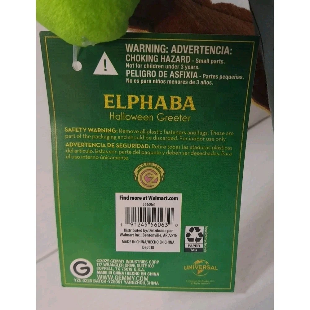 Universal Studio nwt elphaba